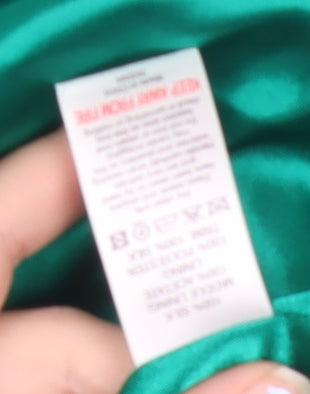 Monsoon Women’s Green Silk Beaded A-Line Cocktail Dress UK 10