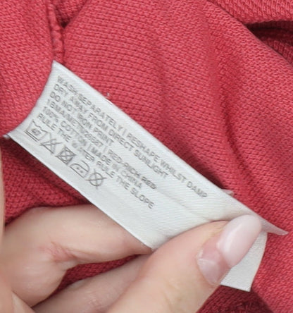 Fat Face Men’s Red Cotton Polo Shirt Size M Short Sleeve Casual