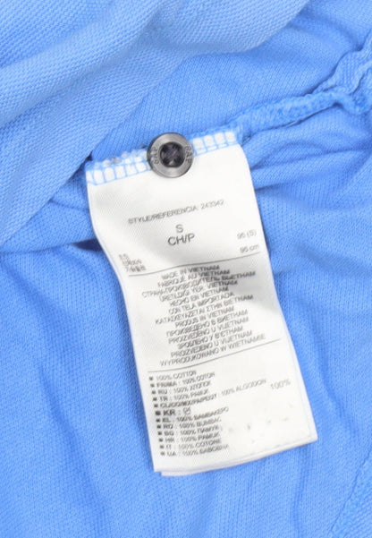 Gap Men's Blue Cotton Polo Shirt Size S Short Sleeve Casual