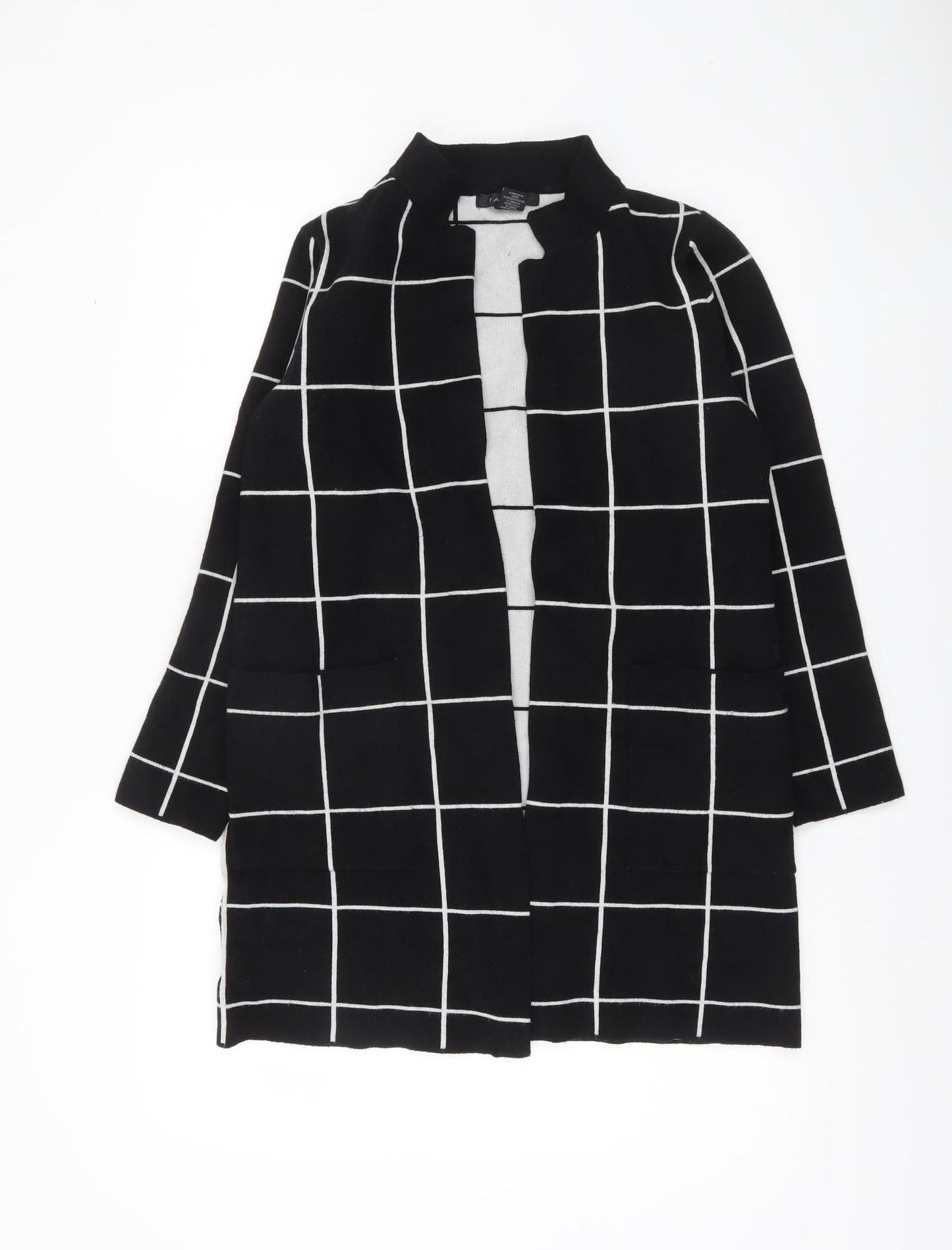 Womens UK Size S Tahari Black Cardigan Jumper