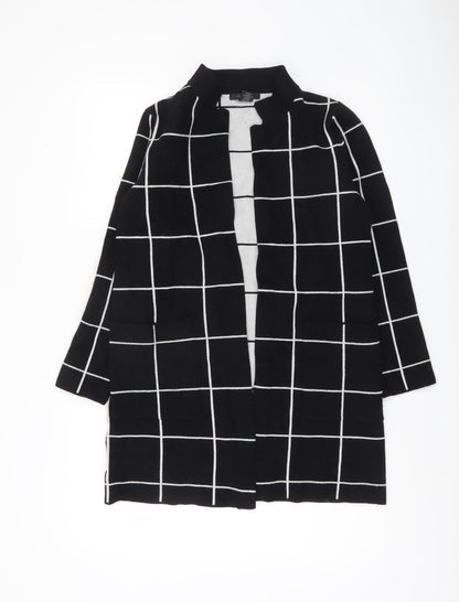 Womens UK Size S Tahari Black Cardigan Jumper