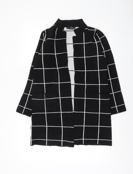 Womens UK Size S Tahari Black Cardigan Jumper