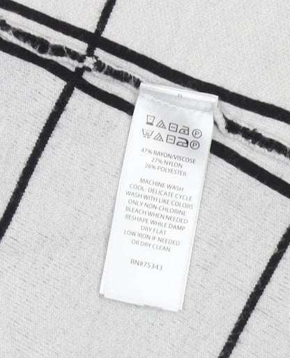 Womens UK Size S Tahari Black Cardigan Jumper