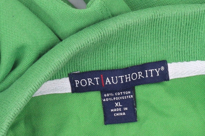 Port Authority Men’s Green XL Polo Shirt Cotton Blend