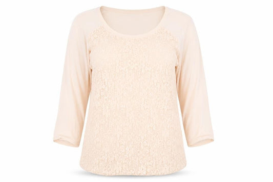 Marks and Spencer Autograph Women’s Beige Lace Blouse UK 14