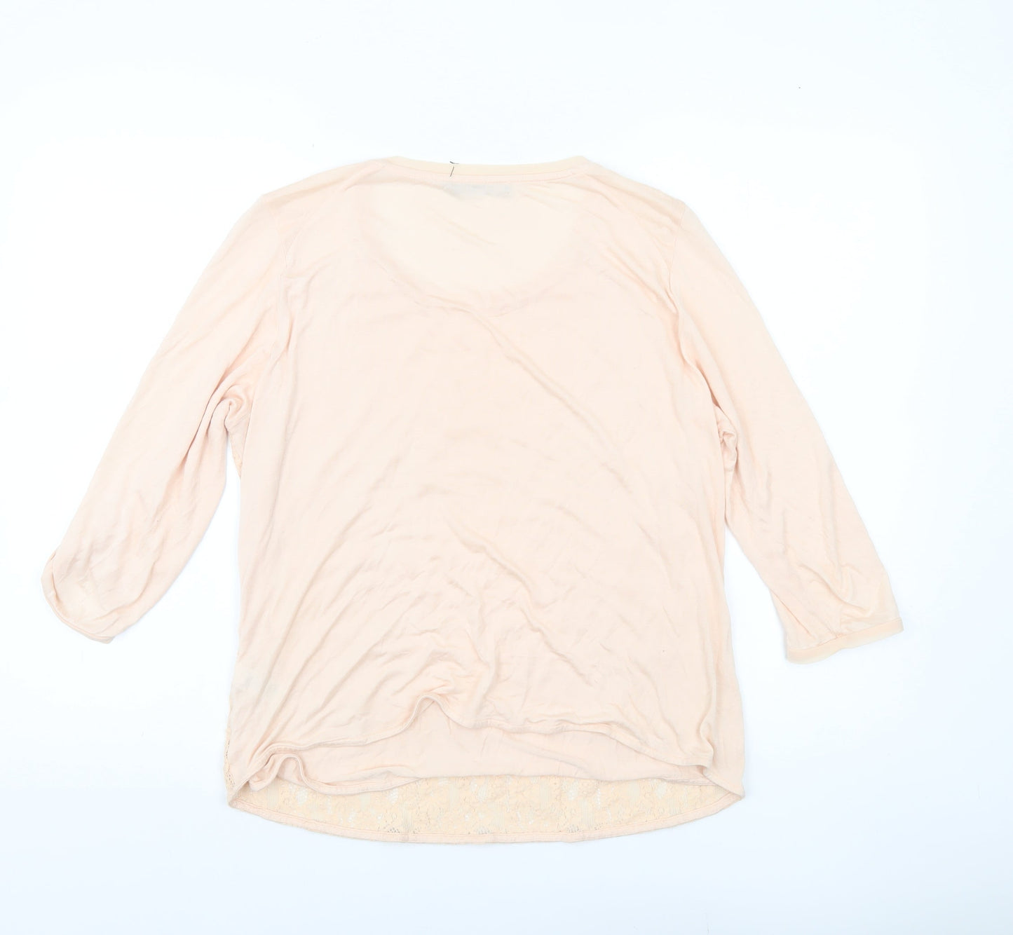 Marks and Spencer Autograph Women’s Beige Lace Blouse UK 14
