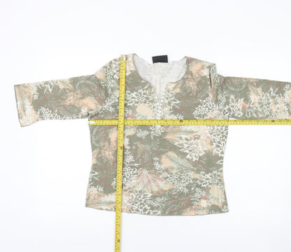 Principles Womens Multicoloured Floral Tunic Blouse Size 16