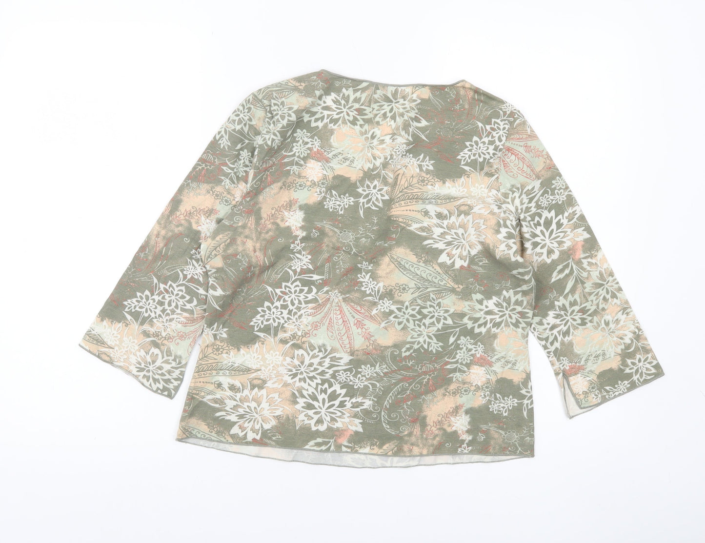 Principles Womens Multicoloured Floral Tunic Blouse Size 16