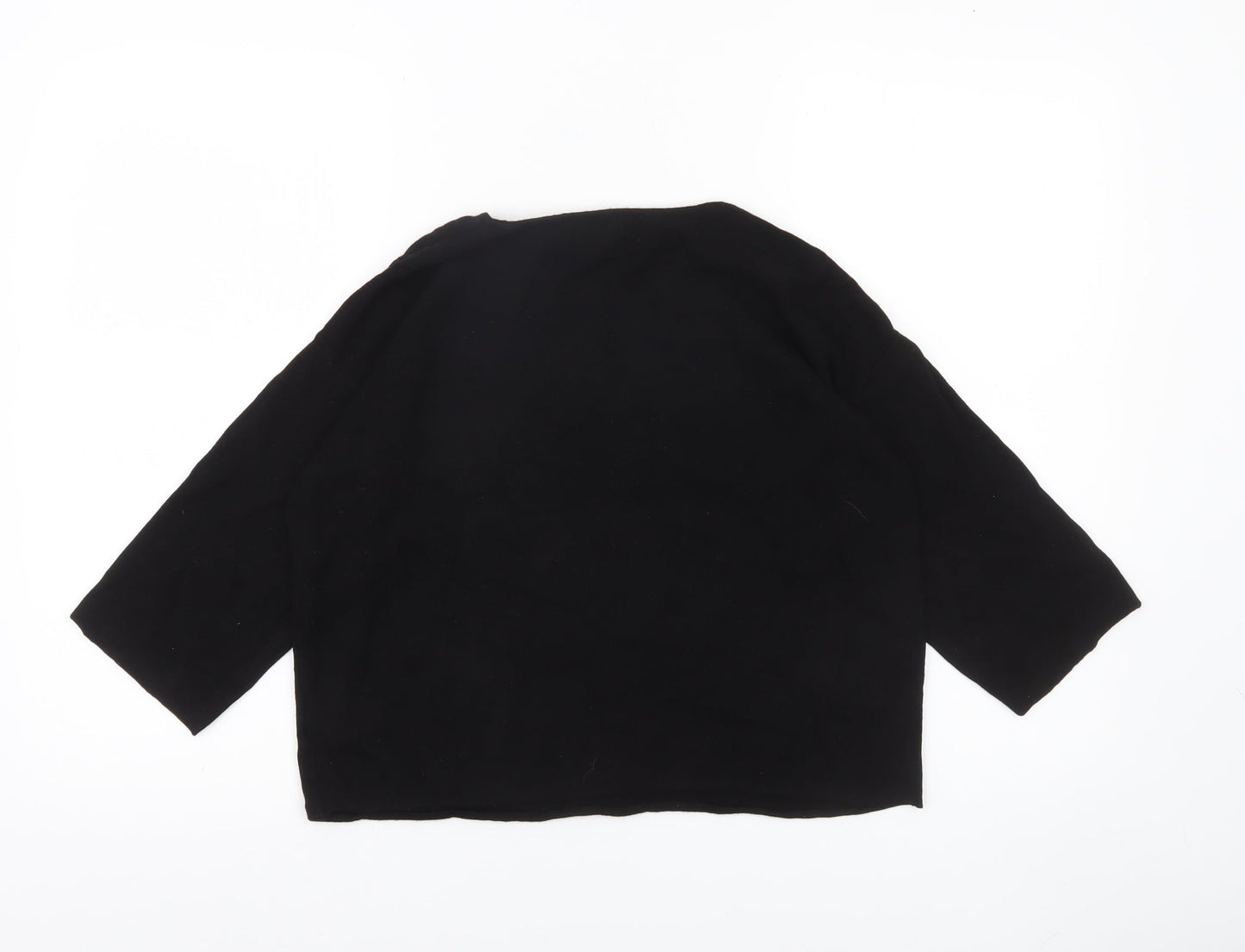 Womens UK Size 12 NEXT Black Pullover Jumper