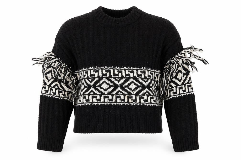 Womens UK Size XS H&M Black Pullover Jumper