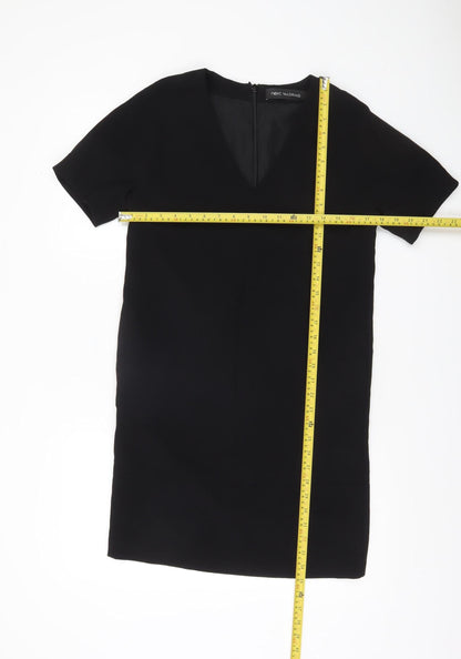 Next Women Black Size 6 Sheath Knee Length Dress