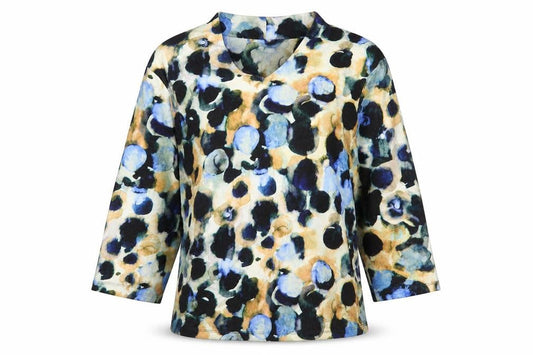 Country Casuals Women’s Multicoloured Animal Print Viscose Blouse M