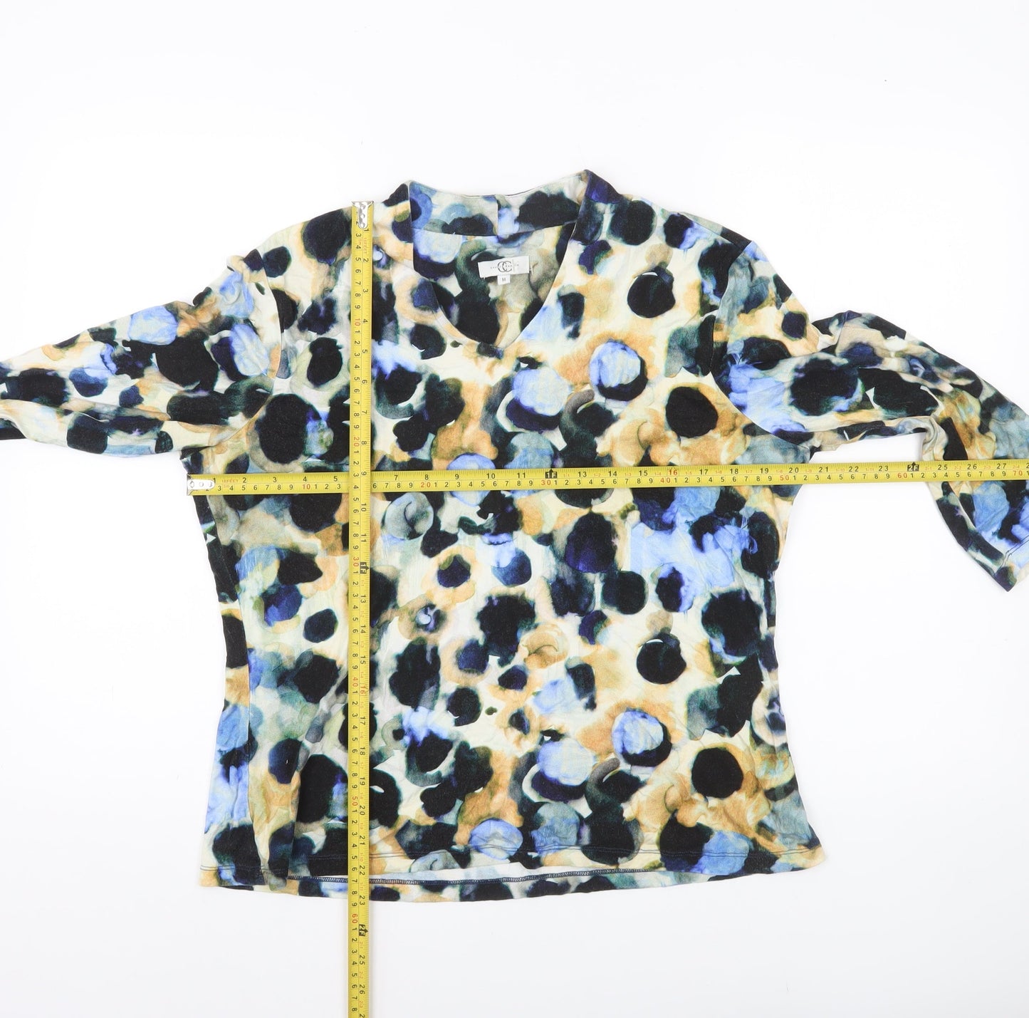 Country Casuals Women’s Multicoloured Animal Print Viscose Blouse M