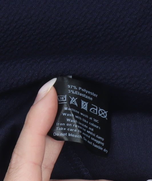 Dusk Women’s Blue Bodycon Knee Length Sleeveless Dress Size 10