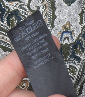 George Women’s Multicoloured Paisley Shirt Dress Size 10 Cotton