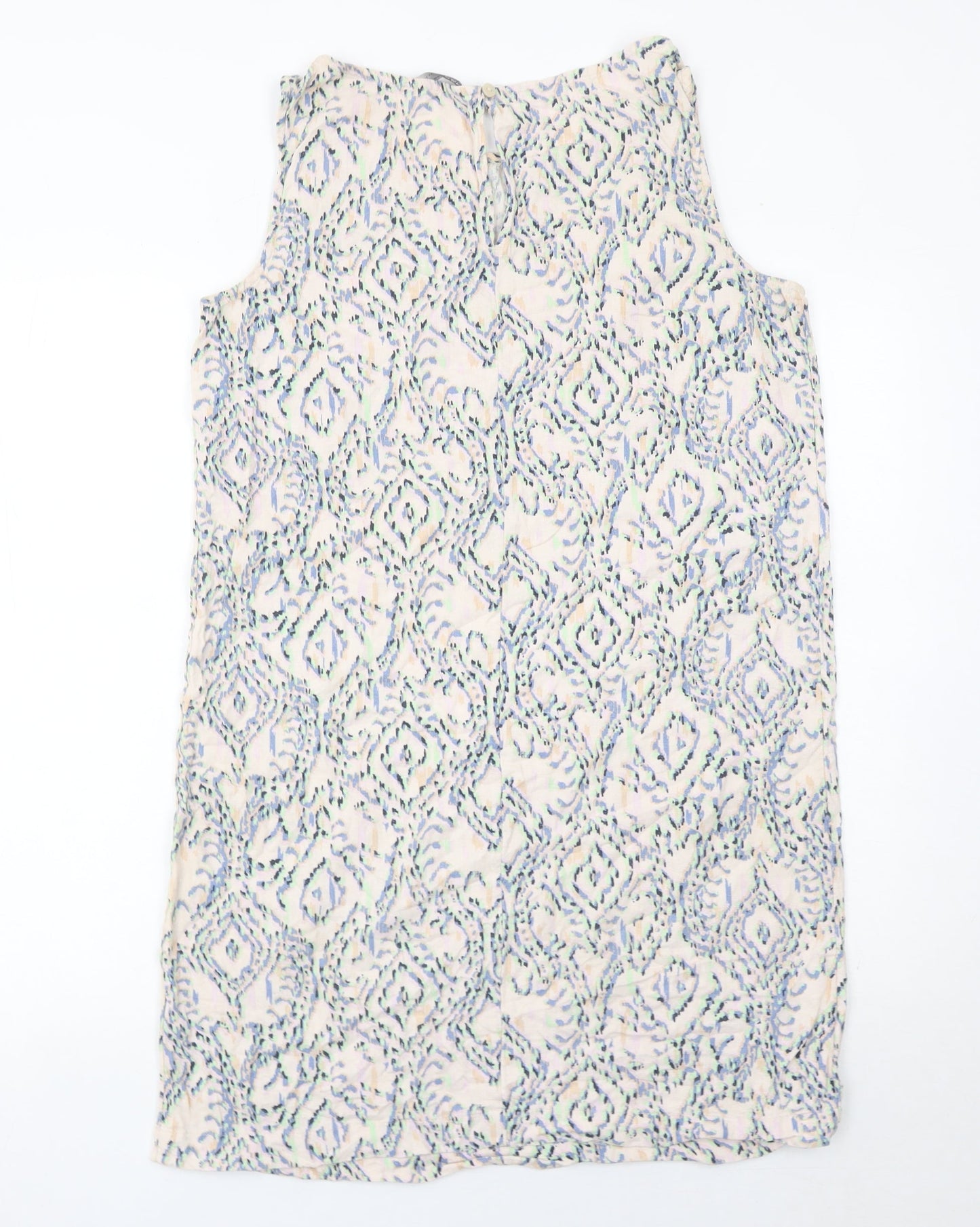 Marks and Spencer Women’s Multicoloured Geometric Shift Dress Size 10