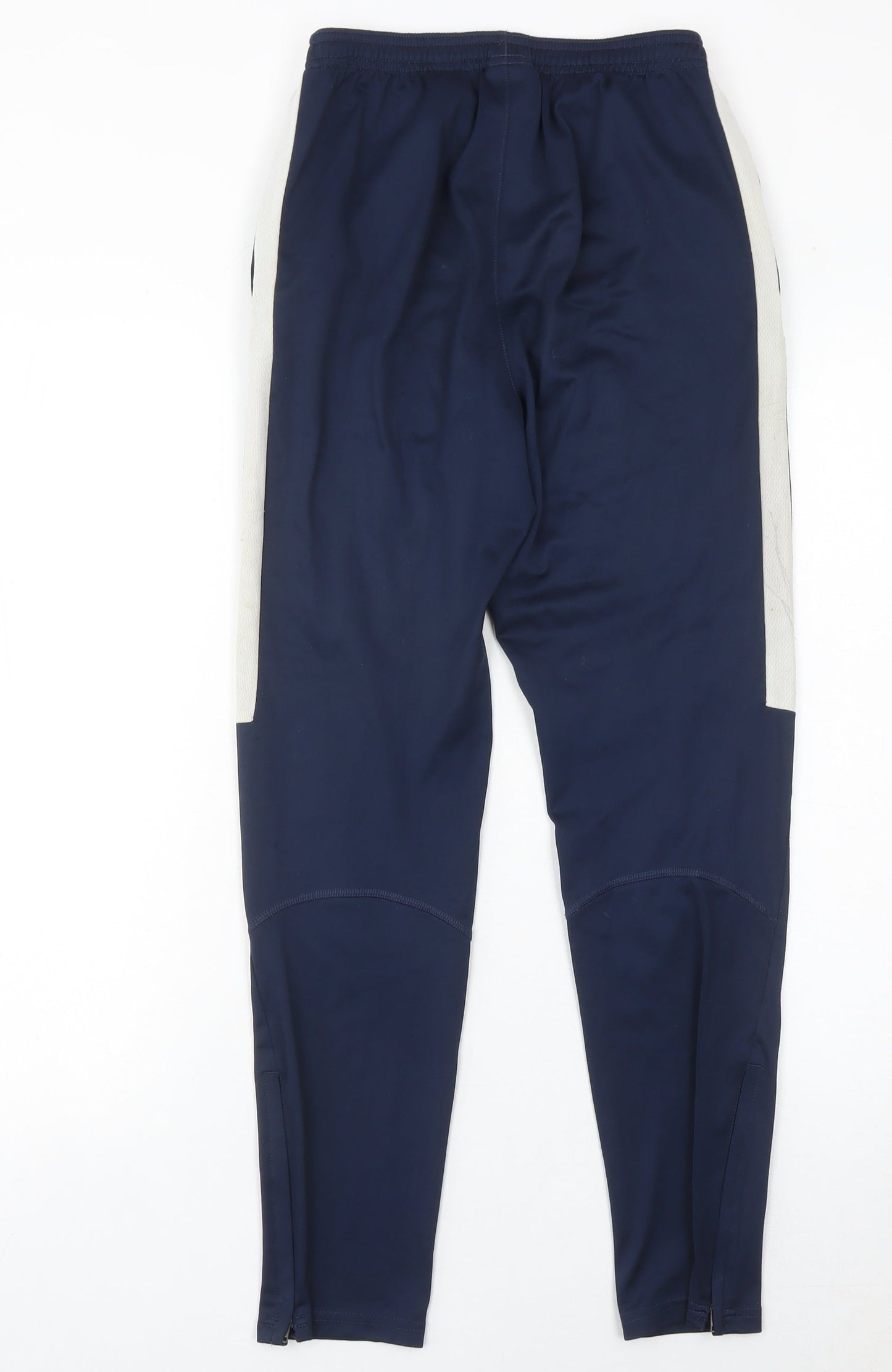 Nike Boys Blue XL Dri-Fit Jogger Trousers Football Activewear Polyester