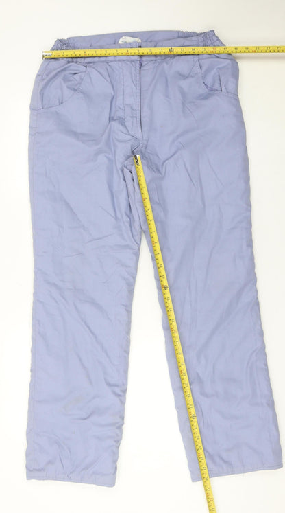 Asda Sport Womens Blue Size 12 Snow Pants Winter Trousers