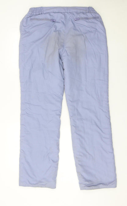 Asda Sport Womens Blue Size 12 Snow Pants Winter Trousers
