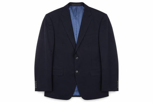 Marks and Spencer Men’s Blue 40in Wool Blend Blazer Jacket
