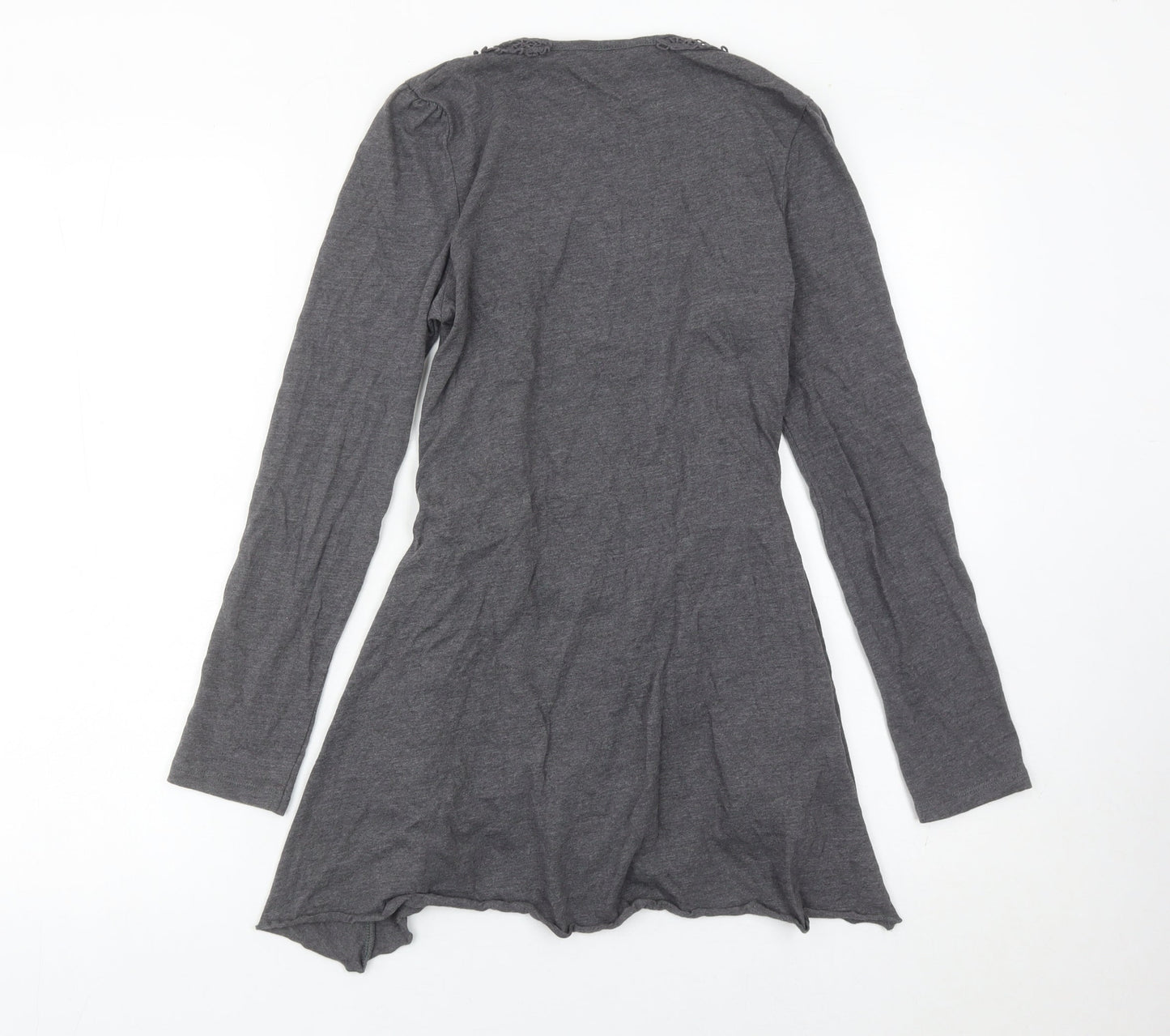 Womens UK Size S Monsoon Grey Cardigan Jumper