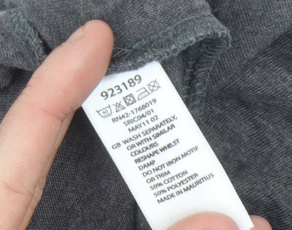 Womens UK Size S Monsoon Grey Cardigan Jumper