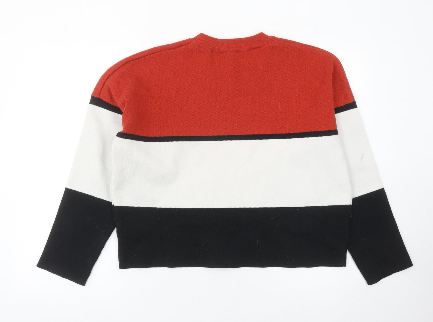 Womens UK Size M New Look Multicoloured Pullover Jumper