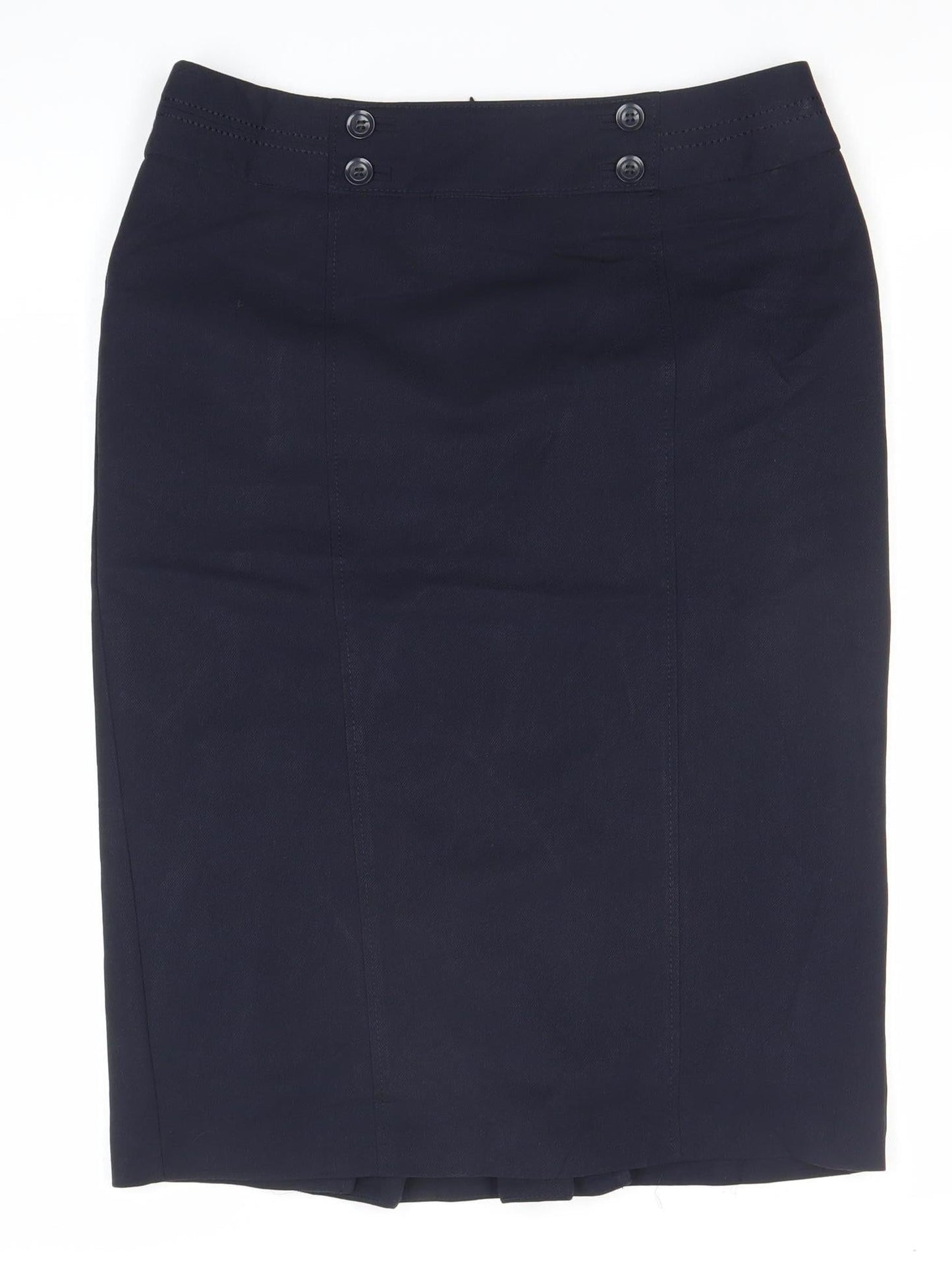 Marks and Spencer Women’s Navy Blue Size 12 Pencil Skirt Workwear