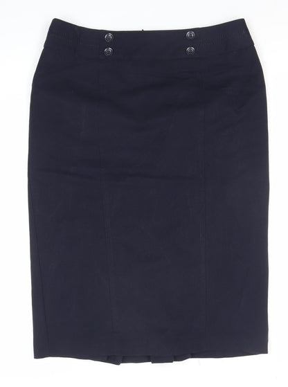 Marks and Spencer Women’s Navy Blue Size 12 Pencil Skirt Workwear