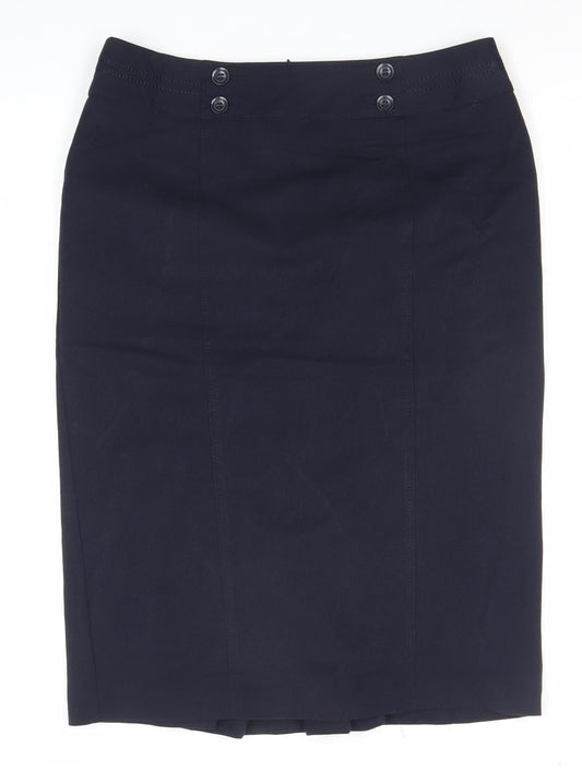 Marks and Spencer Women’s Navy Blue Size 12 Pencil Skirt Workwear
