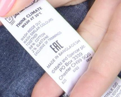 Marks and Spencer Men’s Beige Chino Trousers 36W 29L Regular Fit