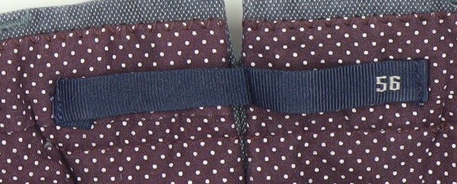 Incotex Men Blue 2XL Slim Fit Chino Trousers Cotton Blend