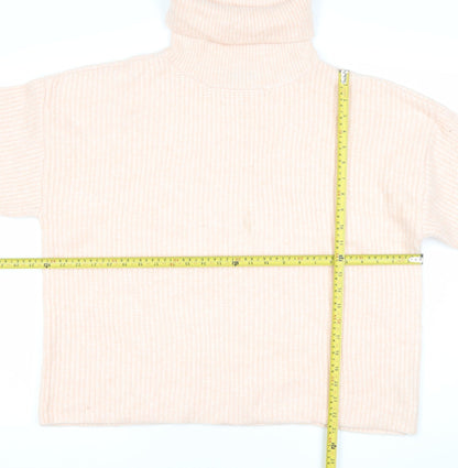 Womens UK Size L Marks and Spencer Pink Pullover Jumper
