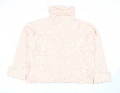 Womens UK Size L Marks and Spencer Pink Pullover Jumper