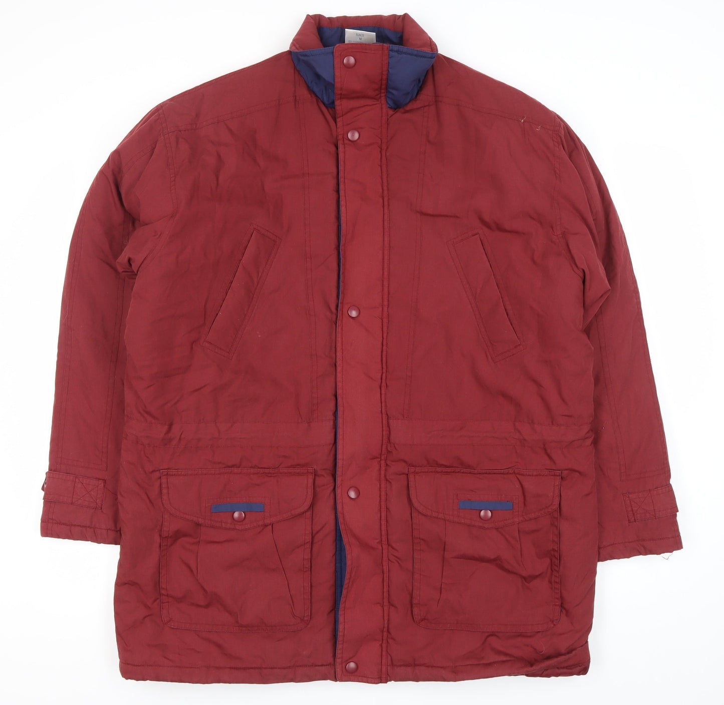 Mens UK Size M Premier Man Red Parka Coat