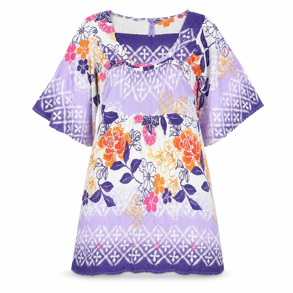 Next Women’s Multicoloured Floral Shift Dress Size 12 Boho Summer