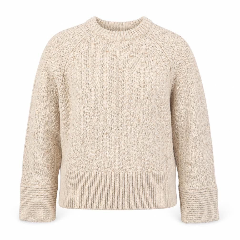 Womens UK Size XS H&M Beige Pullover Jumper