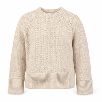 Womens UK Size XS H&M Beige Pullover Jumper