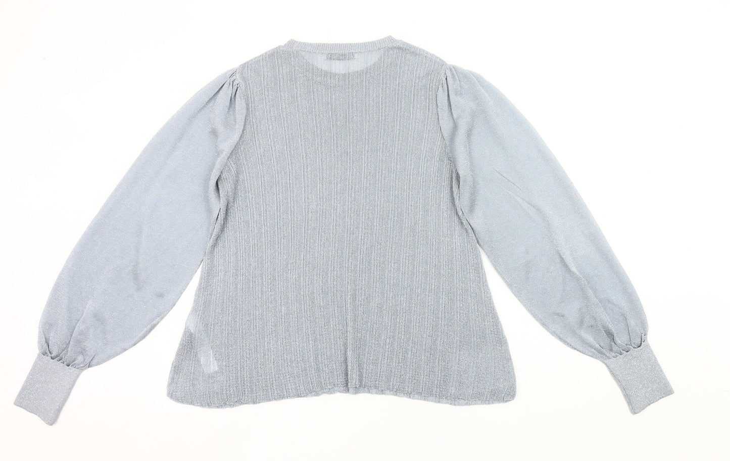Womens UK Size M Zara Grey Pullover Jumper