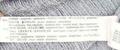 Womens UK Size M Zara Grey Pullover Jumper