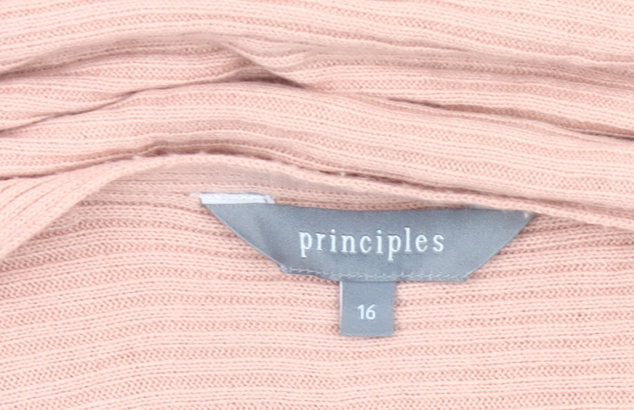 Womens UK Size 16 Principles Pink Pullover Jumper