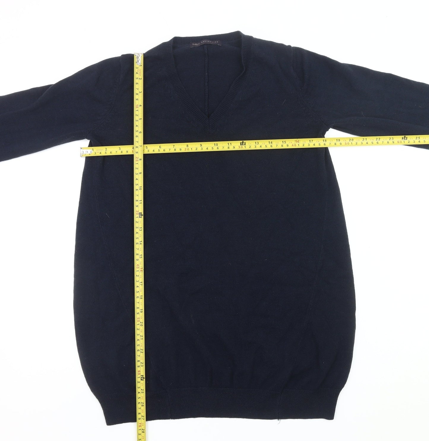 Womens UK Size 10 Marks and Spencer Blue Pullover Jumper