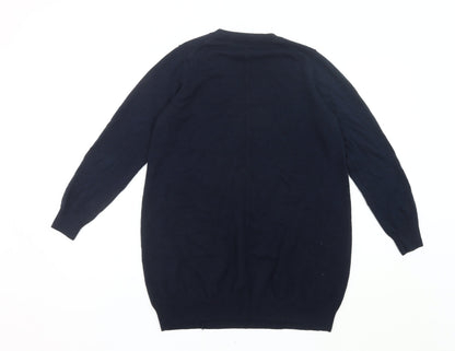 Womens UK Size 10 Marks and Spencer Blue Pullover Jumper