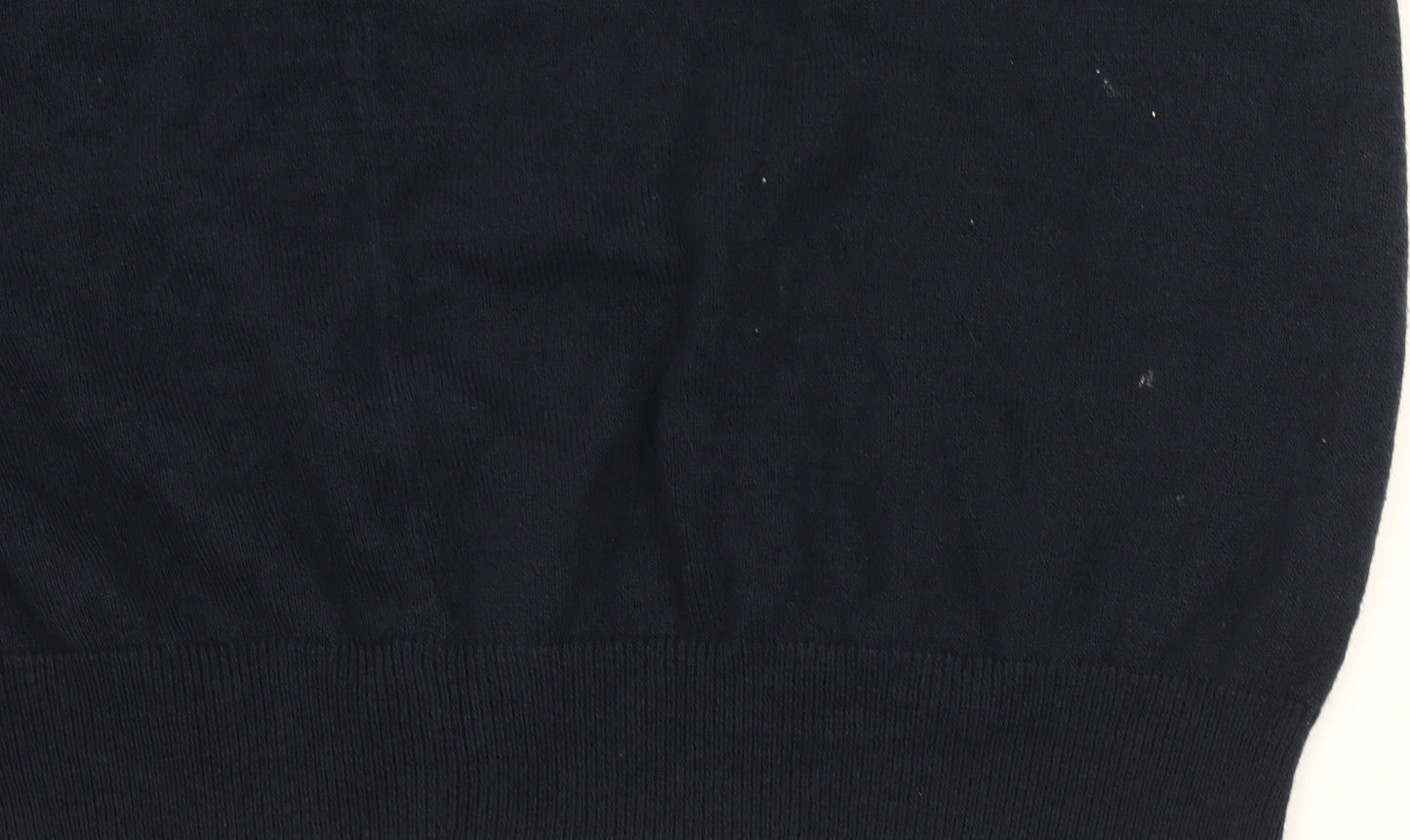 Womens UK Size 10 Marks and Spencer Blue Pullover Jumper