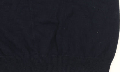 Womens UK Size 10 Marks and Spencer Blue Pullover Jumper