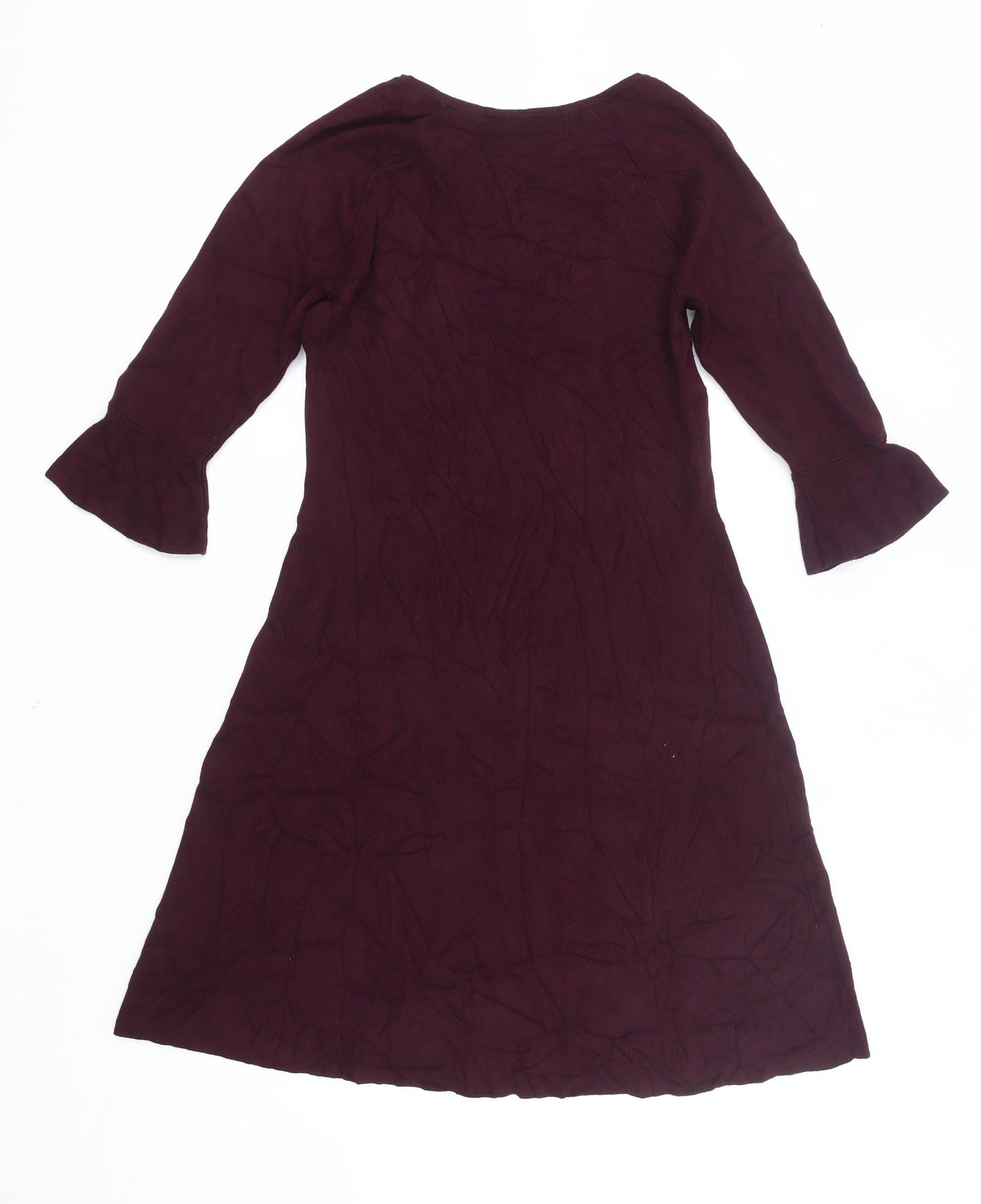 Dorothy Perkins Women’s Purple Size 12 A-Line Knee Length Dress