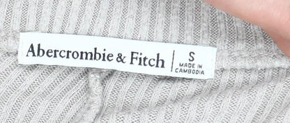 Abercrombie & Fitch Women’s Beige Striped Casual Shorts Size S