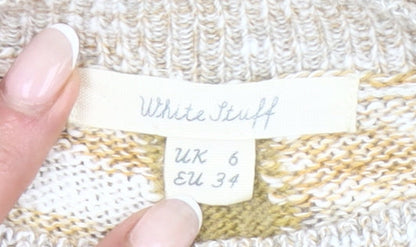 Womens UK Size 6 White Stuff Multicoloured Pullover Jumper