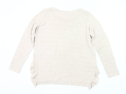 Womens UK Size 16 NEXT Beige Pullover Jumper