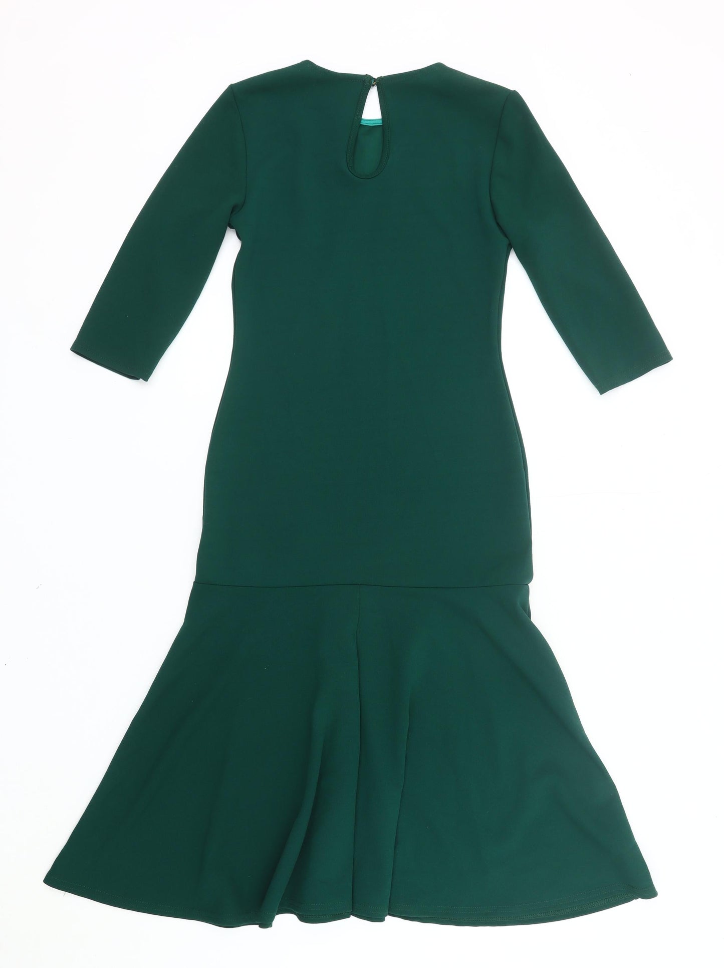 Club L London Women Green Midi Mermaid Dress UK 10